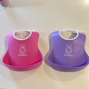 Set of 2 Baby Bjorn bibs